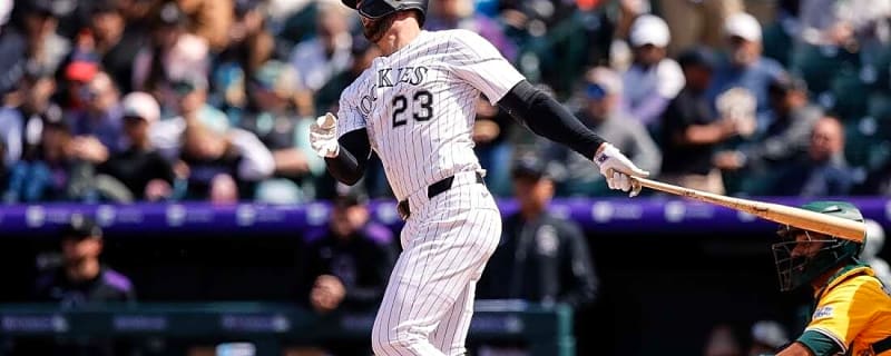 Rockies OF Kris Bryant (back) lands on 10-day IL