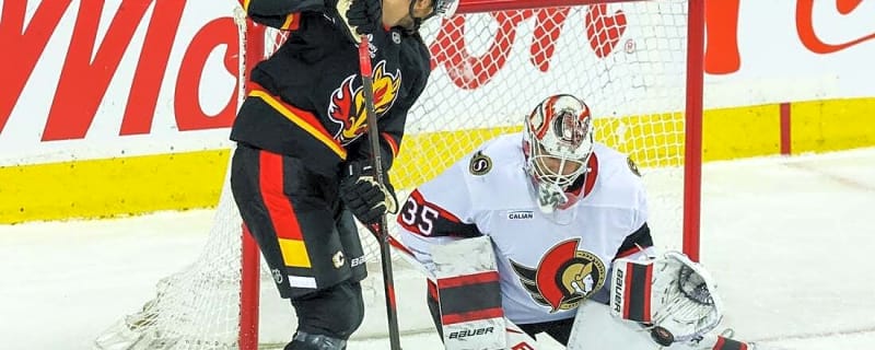 Three-goal third period sparks Senators' victory over Flames