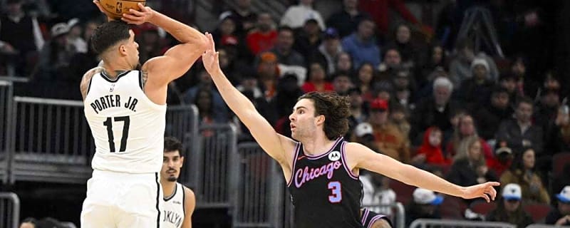 Nets blister Bulls from long range to post first 2-game win streak