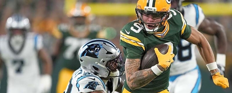 Packers WR Christian Watson (chest) leaves in ambulance