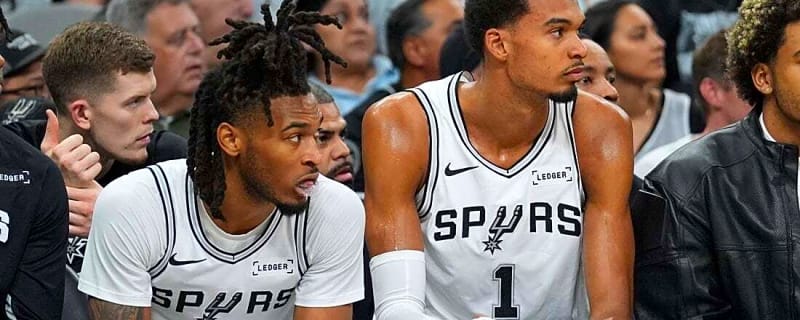 Spurs' Victor Wembanyama, Stephon Castle out vs. Blazers