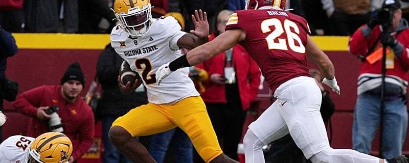 Backup QB Jeff Sims leads Arizona State to win at Iowa State