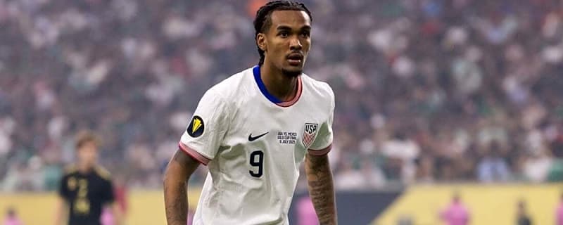 Damion Downs replaces injured Ricardo Pepi for USMNT friendlies