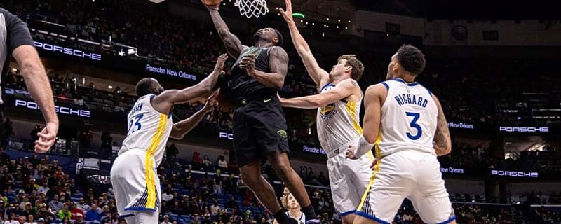 Pelicans withstand late Warriors push behind Zion Williamson's 26