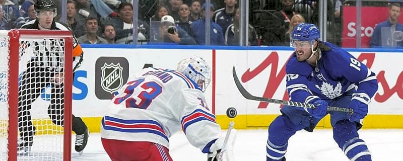 Leafs pull out victory over Rangers on Troy Stecher's last-minute goal
