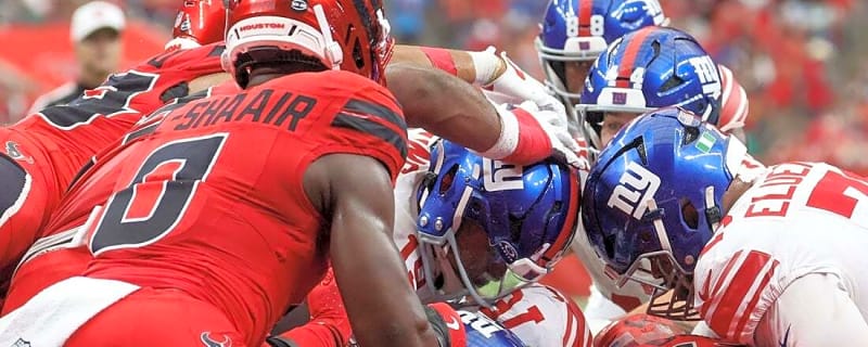 Giants beat Texans in OT on Devin Singletary's walk-off TD