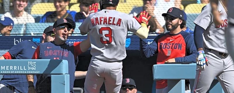 Red Sox keep rolling, hit 4 HRs to sweep Dodgers