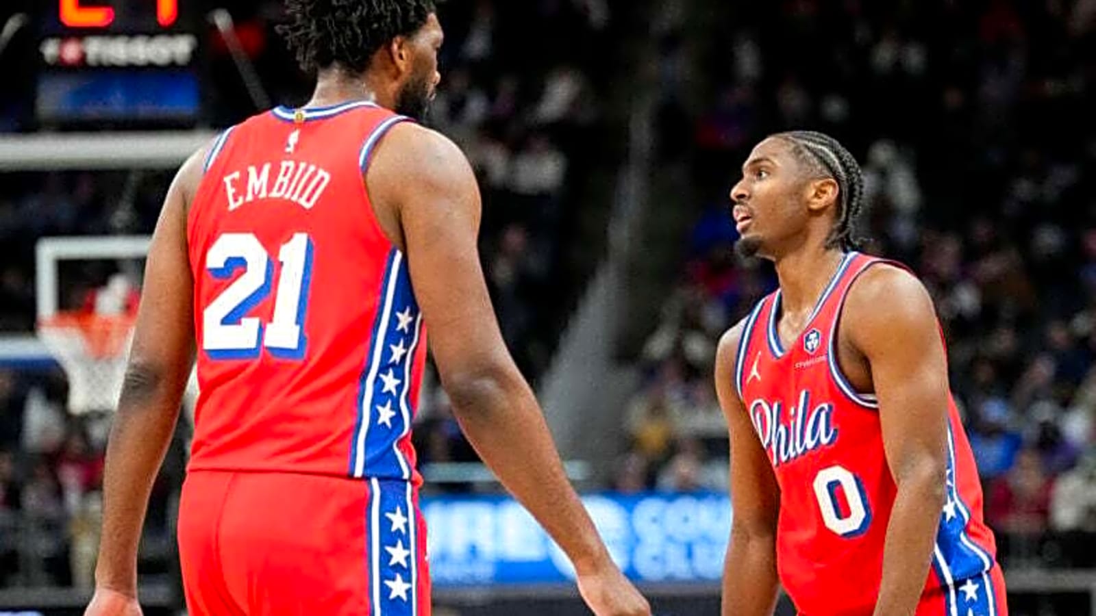 Tyrese Maxey reveals what it has been like playing alongside Joel Embiid on the 76ers, ‘I’m just…’