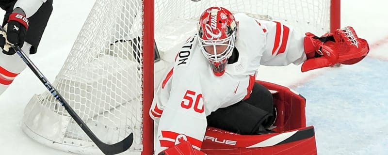 Canada's Jordan Binnington answers doubters in Olympic debut 