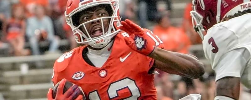 Clemson wideout Bryant Wesco hospitalized after scary punt flip