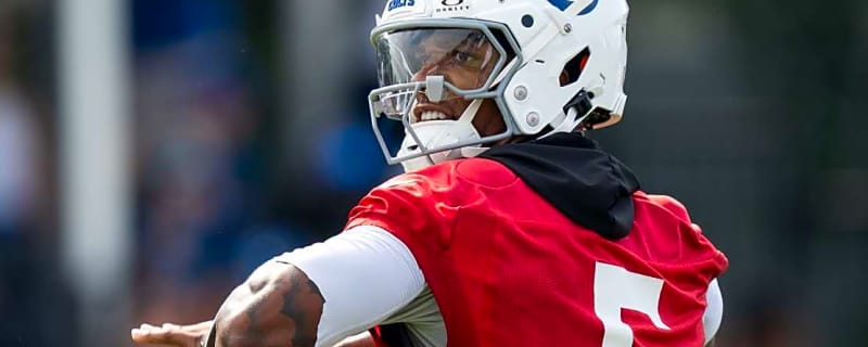 Anthony Richardson Shines at Colts Training Camp Amid Heated QB Battle