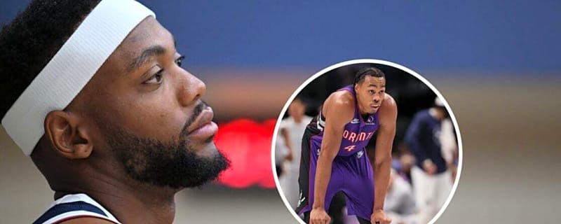 Scottie Barnes mocks Bruce Brown for weak turnover after he complained Raptors didn’t let him carry the ball