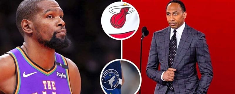 ‘Different dimension’… Stephen A. Smith picks which of Miami Heat and Minnesota Timberwolves is best for Kevin Durant
