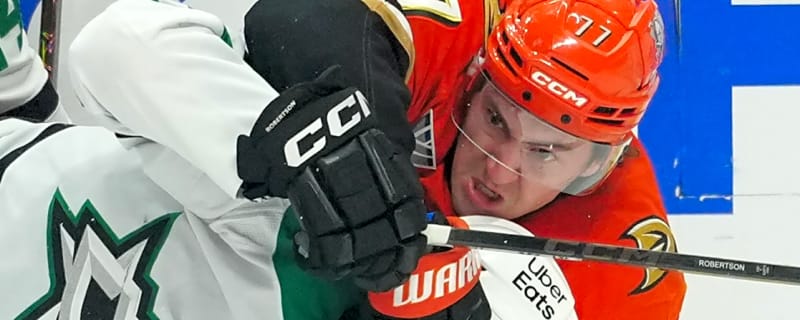 NHL Announces Punishment for Ducks RW Frank Vatrano