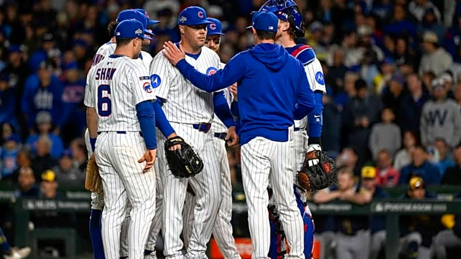 Chicago Cubs Hold Off the Milwaukee Brewers To Force a Game 4