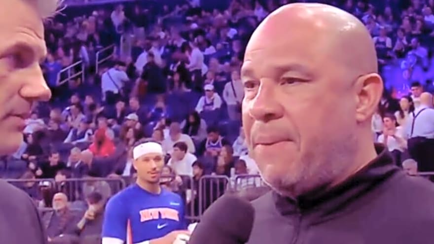 Josh Hart Interrupts Rick Brunson’s Interview With a Hilarious On-Camera Moment 