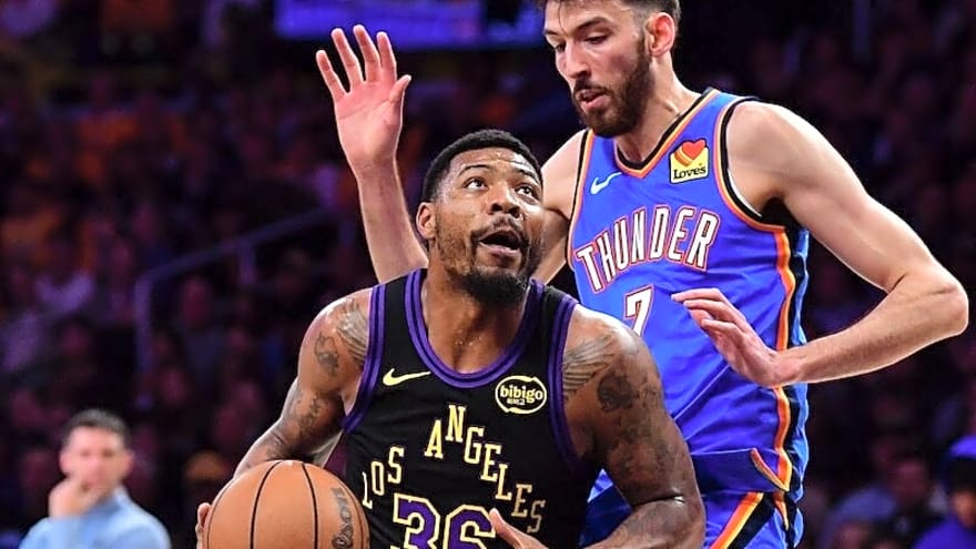 Marcus Smart ‘Proud’ Of Lakers For Fight Vs. Thunder
