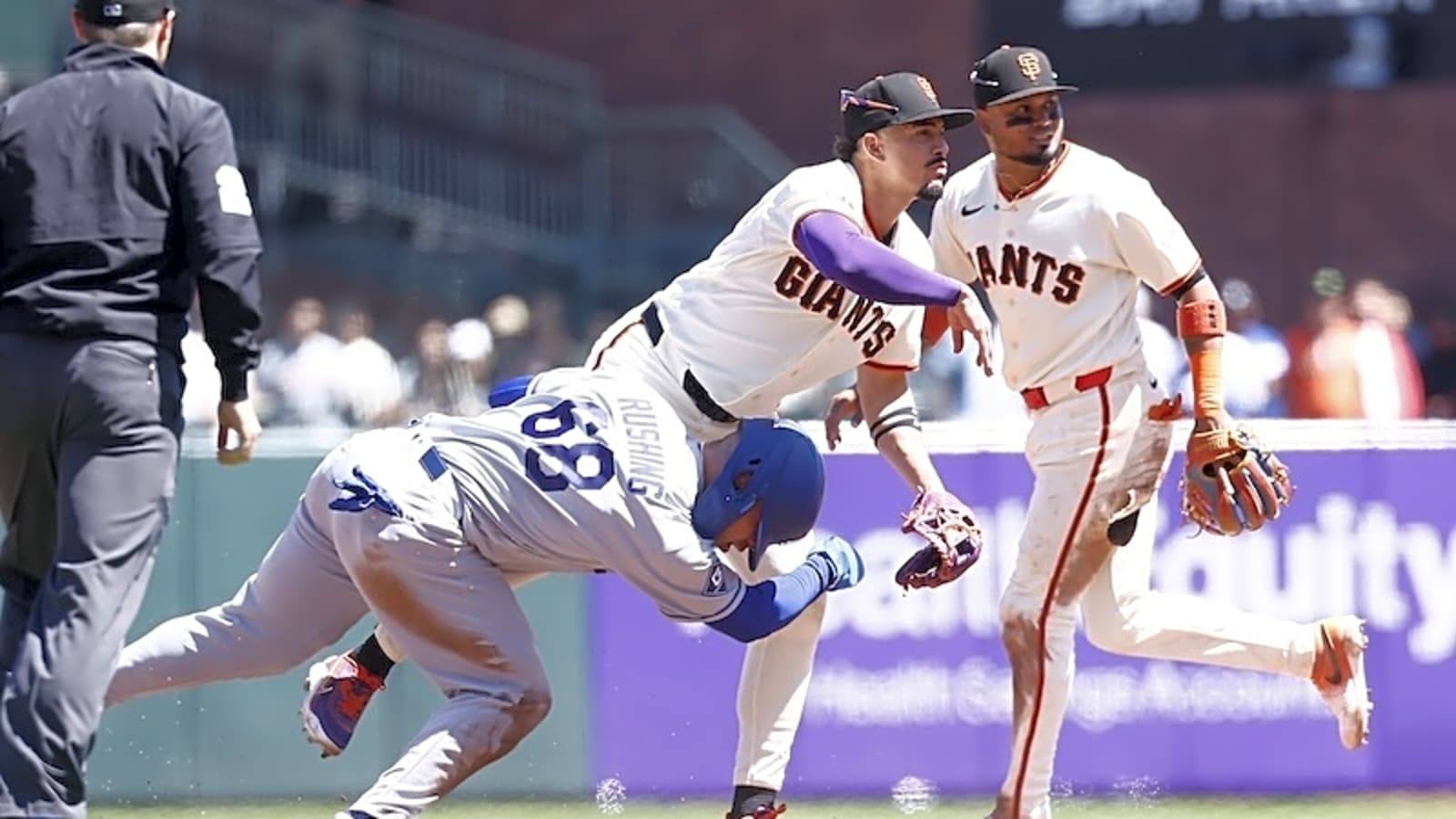 Was Dalton Rushing’s Slide Dirty? Dodgers And Giants Disagree