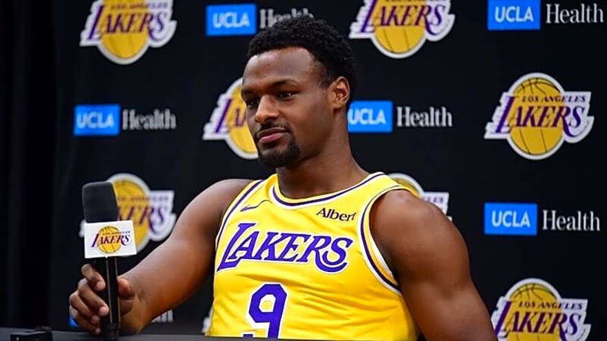 Bronny James Becoming Veteran On New-Look Lakers Roster
