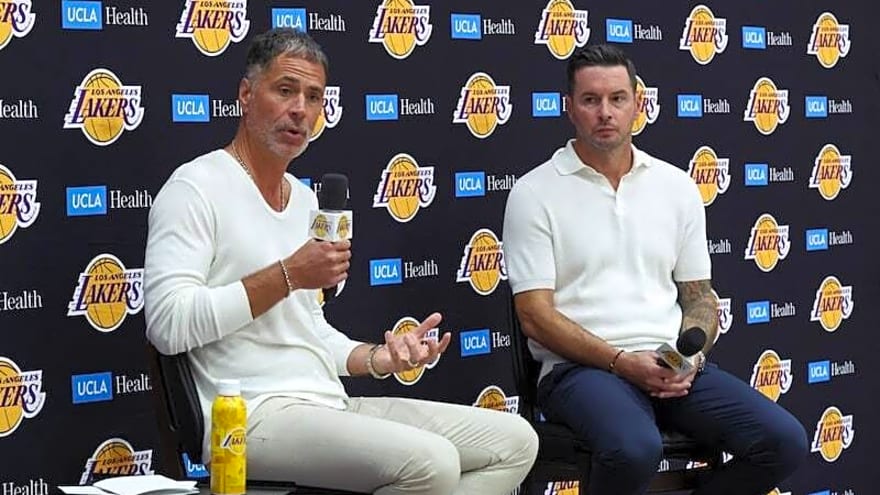 Rob Pelinka & JJ Redick Embrace Championship Expectations Surrounding Lakers
