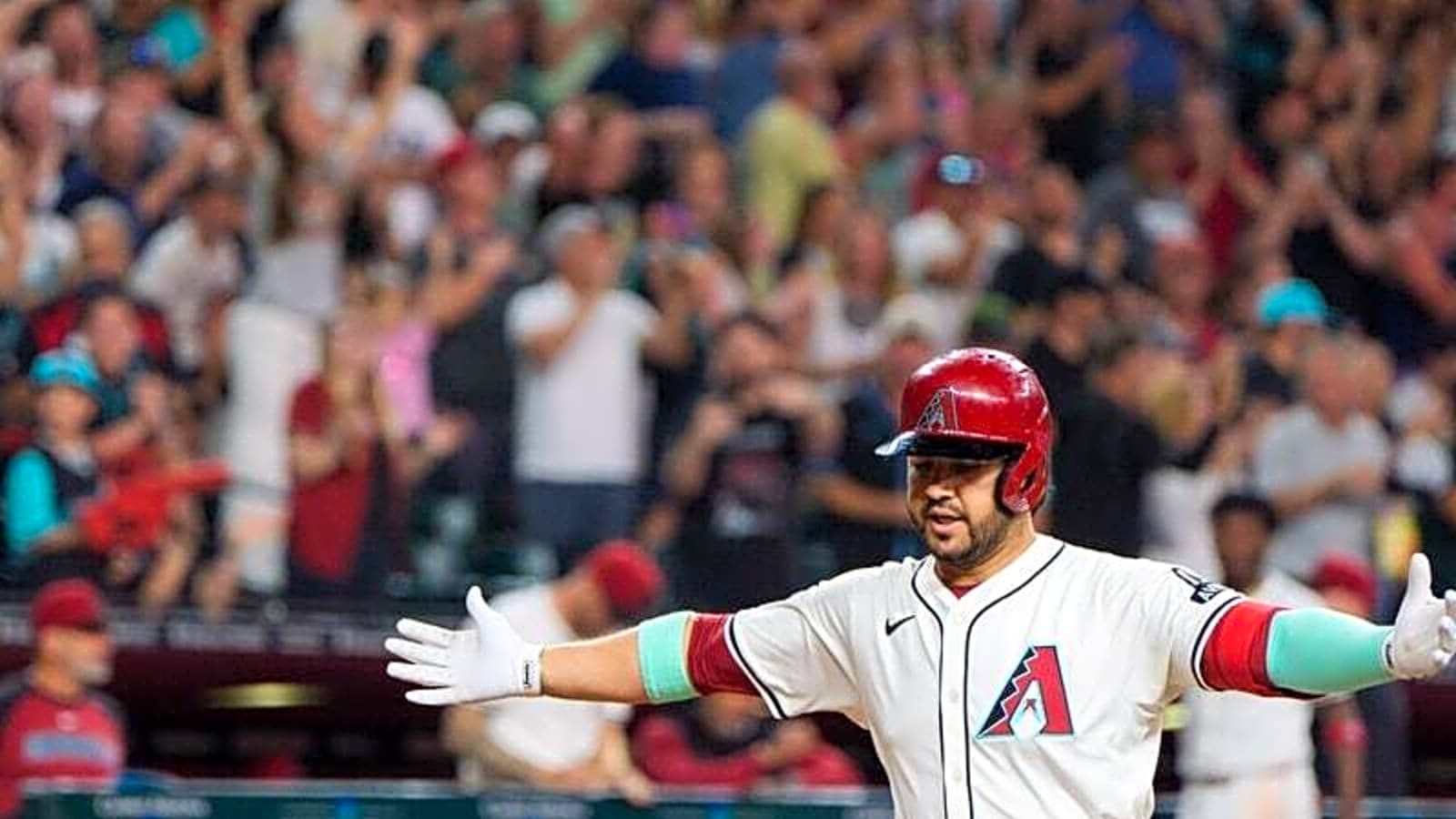 Arizona Diamondbacks Third Baseman Eugenio Suarez With Tremendous Game
