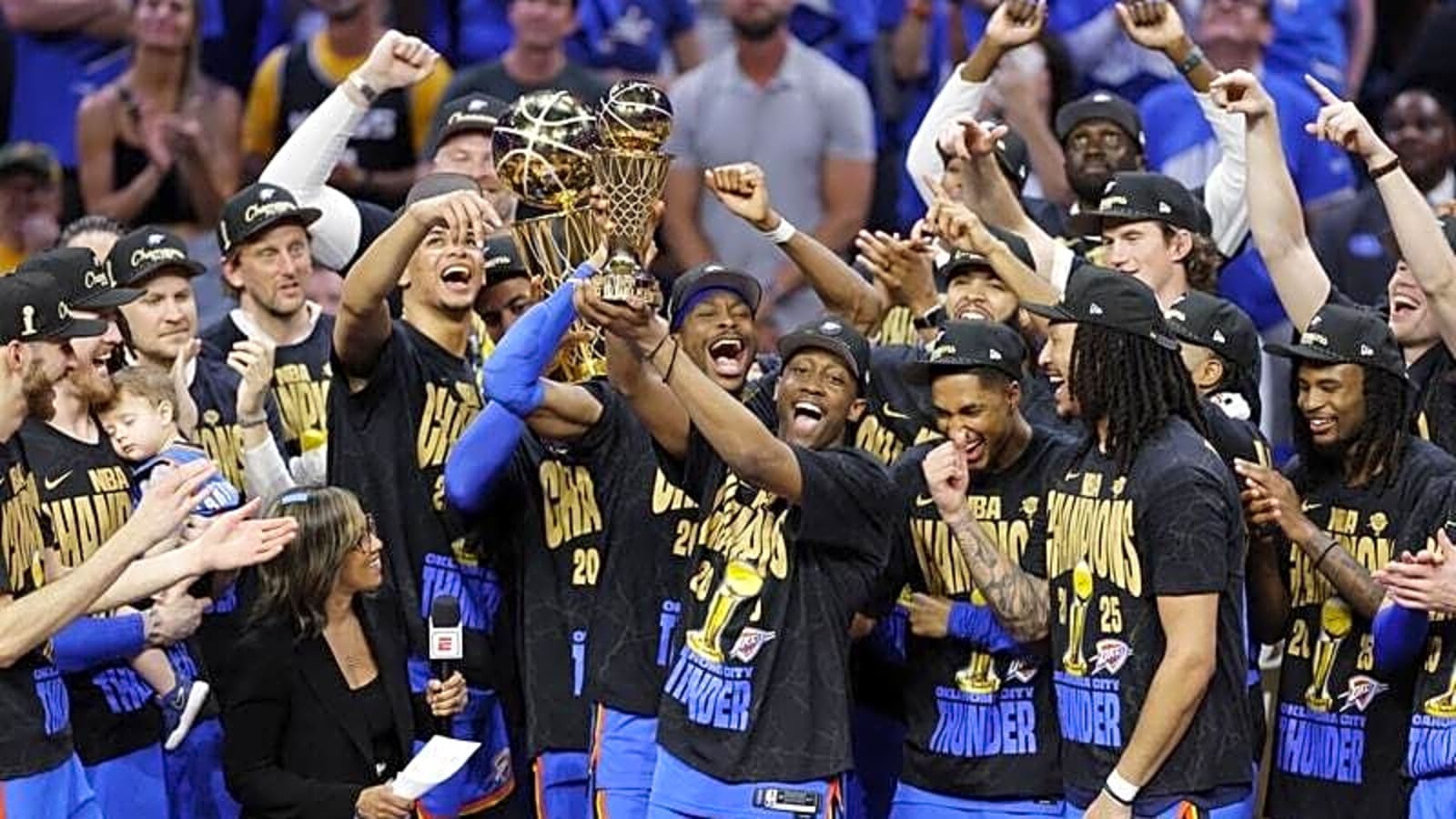 Oklahoma City Thunder Clinch 2025 NBA Championship
