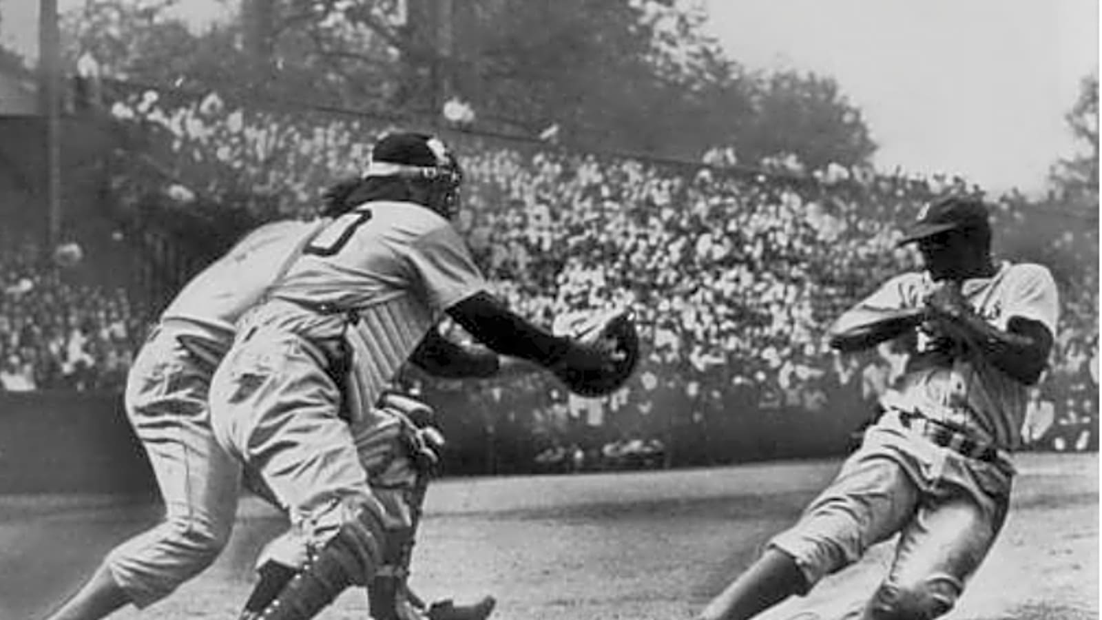 This Day In Dodgers History: Jackie Robinson Steals Home Plate; MLB Home Run Record Tied