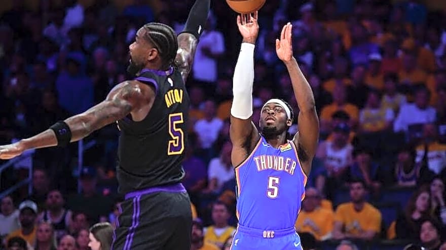 Lakers Have Reportedly Called Thunder About Lu Dort
