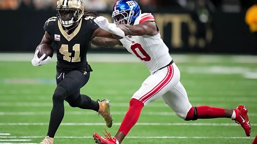 New Orleans Saints Running Back Alvin Kamara Suffers An Injury At Practice
