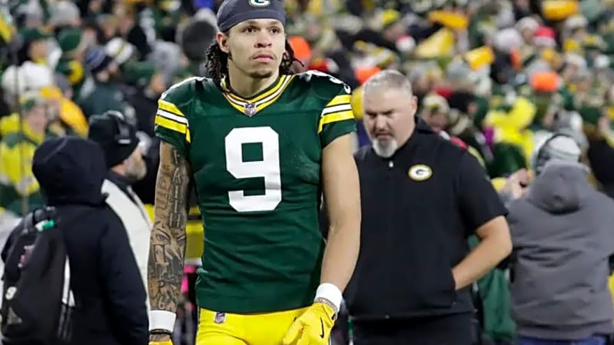 Christian Watson shares how Packers’ $11M extension lifted burden during recovery process