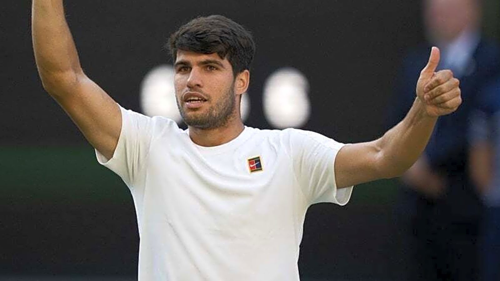 Carlos Alcaraz one win from making history at Wimbledon