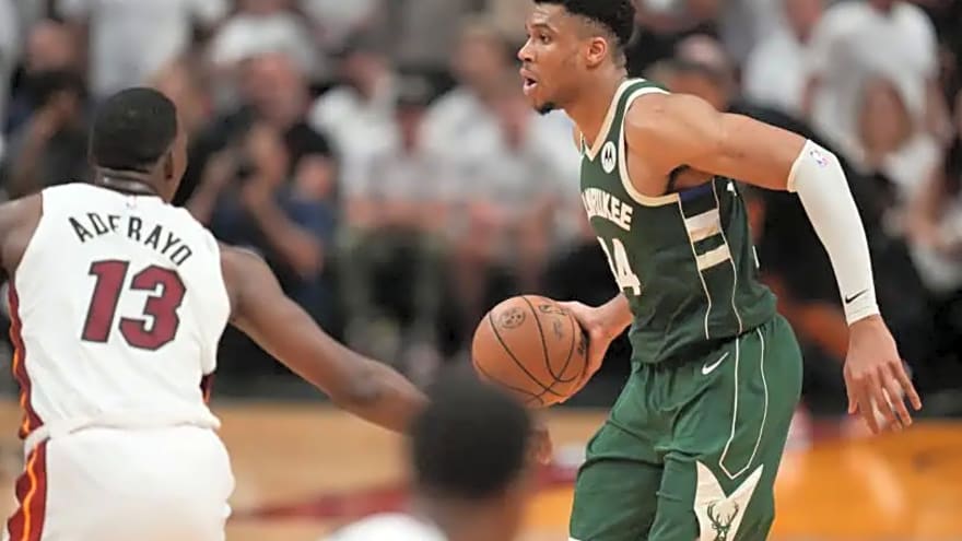 Giannis Antetokounmpo defends Bam Adebayo’s 83-point night