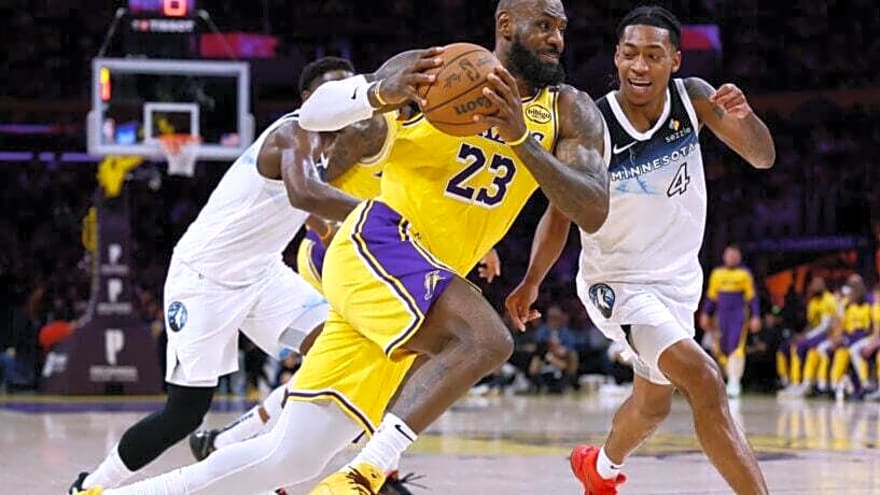 LeBron James calls out one Minnesota Timberwolves player, urges him to step up this season