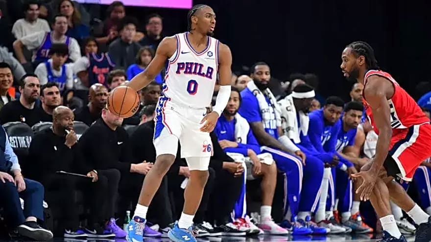 76ers Escape With 106-102 Win Over Jazz Behind Grimes’ Clutch Free Throws