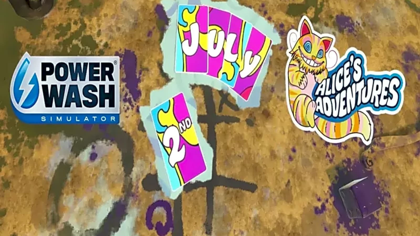 New PowerWash Simulator Official Trailer with Alice’s Adventures on Apple Arcade