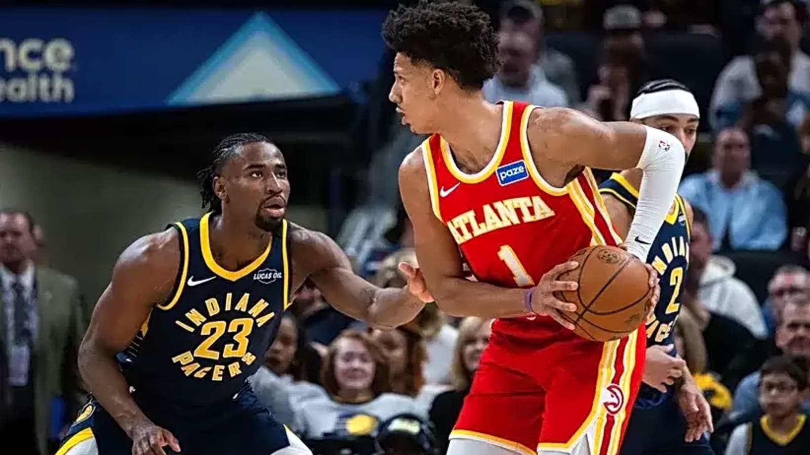 Alexander-Walker, Landale Lift Hawks to Thrilling Buzzer-Beater Win Over Jazz 121-119