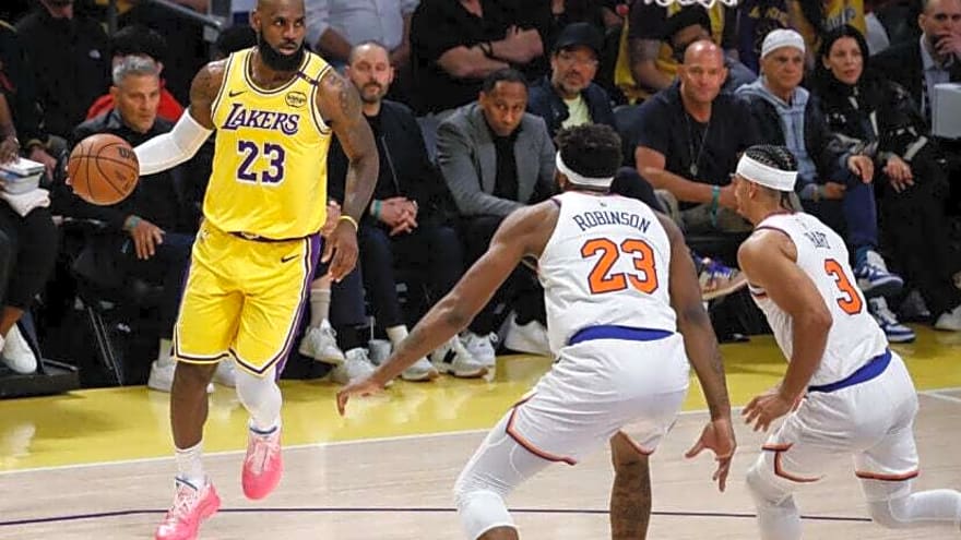 ESPN expert explains why Knicks are favorites to land LeBron James if he demands a trade