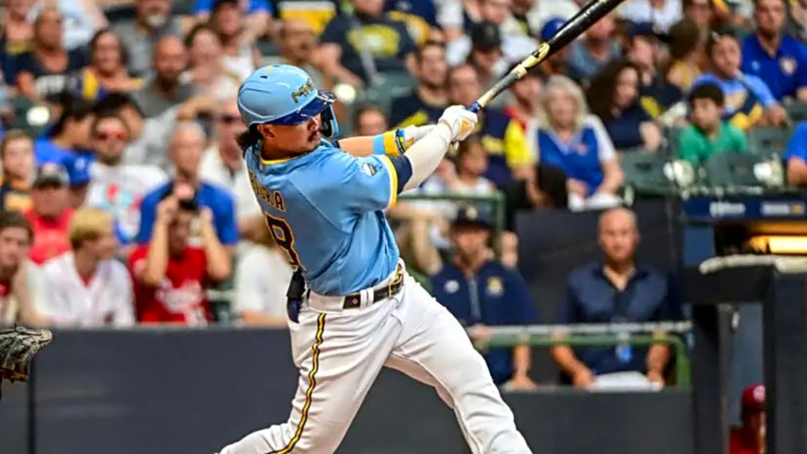 Ex-Milwaukee Brewers 1B Unable To Recover Once Powerful Swing, DFA’d from 4th Team in 3 Years