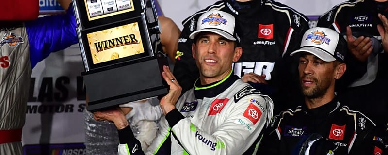 Aric Almirola wins NASCAR Xfinity Series race at Las Vegas
