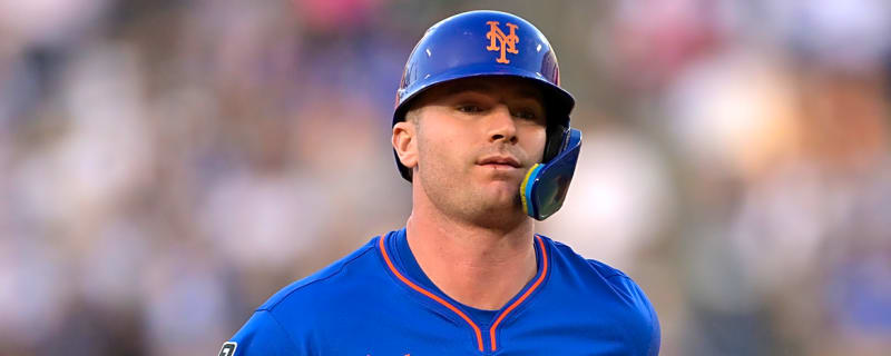 Mets' Pete Alonso explains using unique tool in on-deck circle