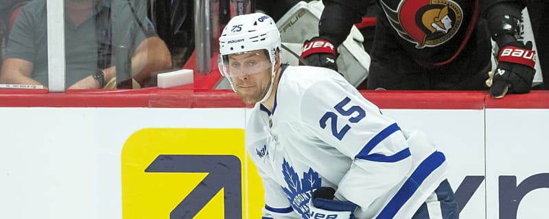 Maple Leafs considering moving recent big blue line pickup