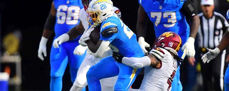 Start Chargers RB Kimani Vidal Or Hassan Haskins In Fantasy Football?