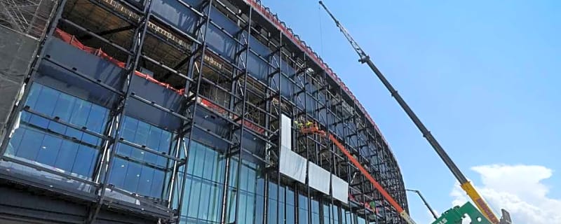 The Bills new stadium is off to a rough start as fans quickly become divided over controversial decision