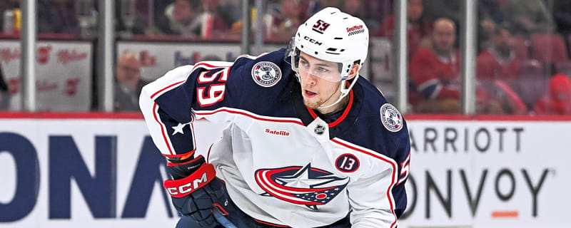 Blue Jackets trade Yegor Chinakhov to Penguins