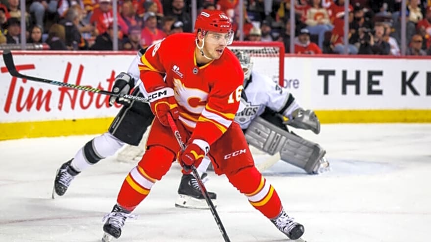 NHL Rumors: Should the Calgary Flames look at extending Morgan Frost?