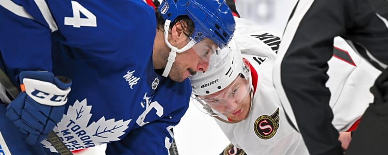 Maple Leafs&#39; Auston Matthews Spotted Destroying Ridly Greig&#39;s Stick