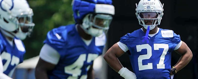 Injuries to Brents, Jones Open Door for Colts Rookie Justin Walley