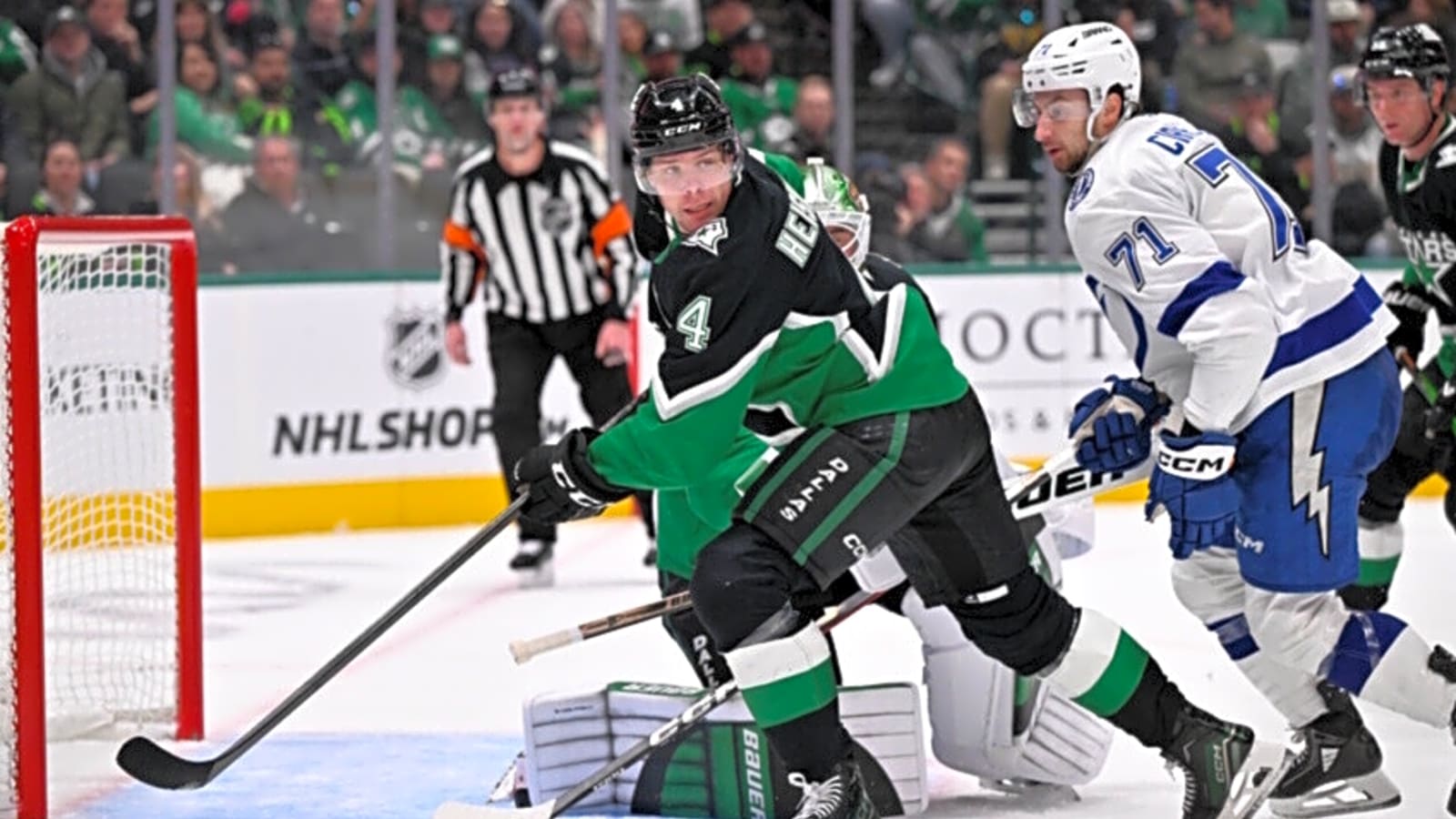 NHL Injuries: Stars' Miro Heiskanen leaves Thursday's game with lower-body injury; Anthony Cirelli returns to the Lightning lineup