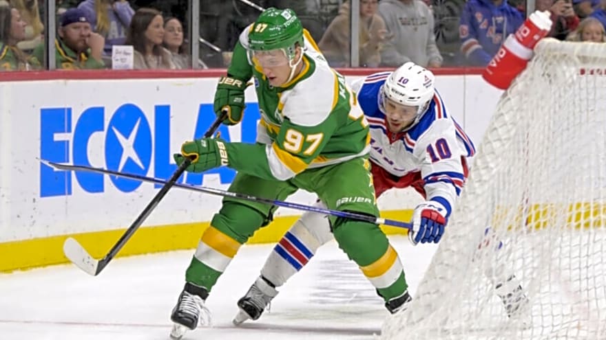 NHL Rumors: Minnesota Wild notes on Marco Rossi, Kirill Kaprizov, Artemi Panarin, and Jack Roslovic.