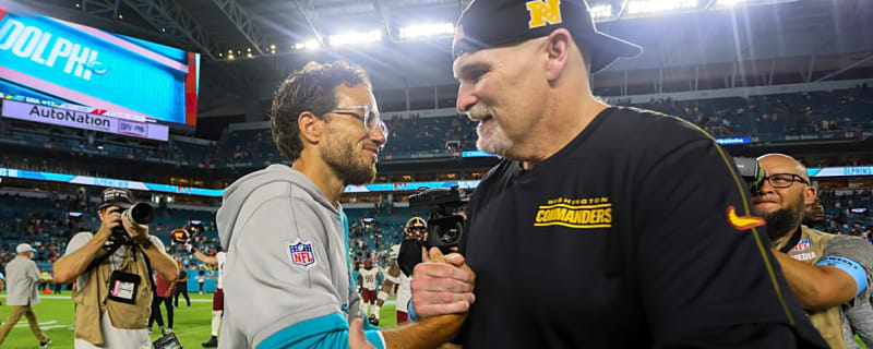 Commanders' top offensive coordinator candidate is officially available after latest NFL move, but they'll have to fight for him